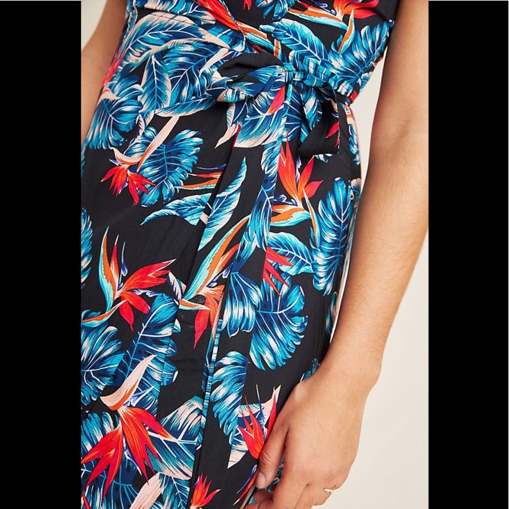 Anthropologie Ibiza Wrapped Maxi Dress NWT - Picture 2 of 8